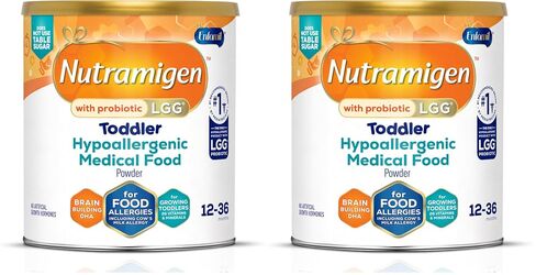 Enfamil Nutramigen Hypoallergenic Toddler Formula with Iron, Lactose Free, Colic Relief from Cow's Milk Allergy Starts in 24 Hours, Brain Building DHA, 12.6 Oz Can in Kuwait