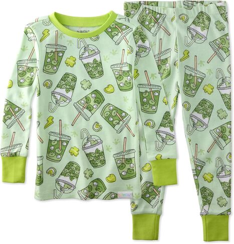 Butterblu Zen Snug-fit 2-Piece Pajamas 100% Organic Cotton Long Sleeve for Boys & Girls in Kuwait