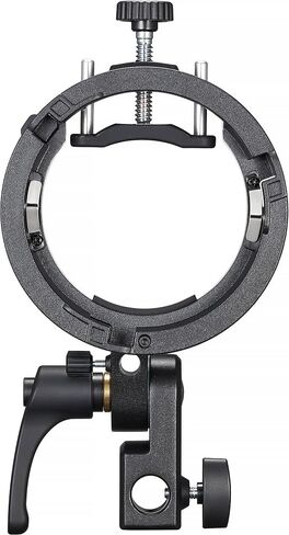 Godox Flash S3 Speedlite Bracket for On-Camera Flash, Adjustable Flash Mount with Bowens Mount Modifier Support for Softboxes and Reflectors, Lightweight Durable Design in Kuwait