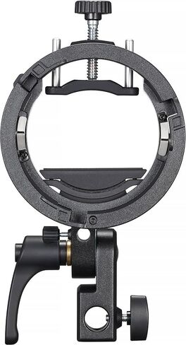Godox Flash S3 Speedlite Bracket for On-Camera Flash, Adjustable Flash Mount with Bowens Mount Modifier Support for Softboxes and Reflectors, Lightweight Durable Design in Kuwait