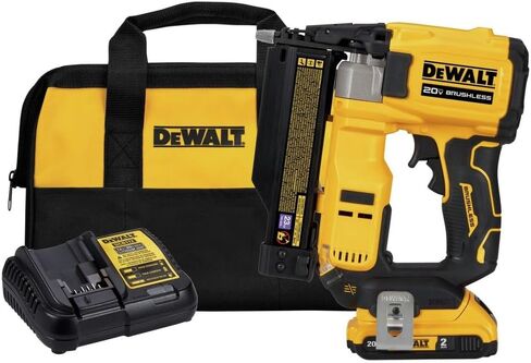 DEWALT DCN623D1R 20V MAX ATOMIC COMPACT Brushless Lithium-Ion 23 Gauge Cordless Pin Nailer Kit (2 Ah) (Renewed) in Kuwait
