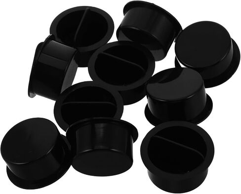 10pcs Telescope Lens Caps Hood 1.25 Inch Plastic Dust Covers for Optical Instruments Lightweight Protective Eyepiece Covers for Astronomy Observation and Travel in Kuwait