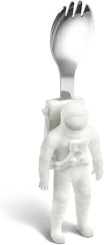 Genuine Fred GASTRONAUT - KIDS SPORK, Dishwasher Safe, White in Kuwait
