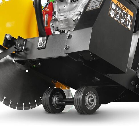 MechMaxx Honda GX390 Walk-Behind Concrete Floor Saw, 20 in Blade, 7 in Cutting Depth, FS480H in Kuwait