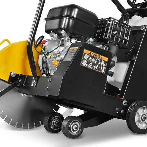 MechMaxx 15 HP Walk-Behind Concrete Floor Saw, 20 in Blade, 7 in Cutting Depth, FS480Z in Kuwait