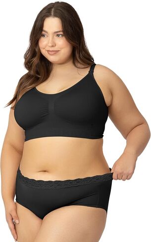 Kindred Bravely Postpartum Panty Underwear & Under the Bump Bikini Panty Underwear Bundle, 10 Pairs (Neutrals, Small) in Kuwait