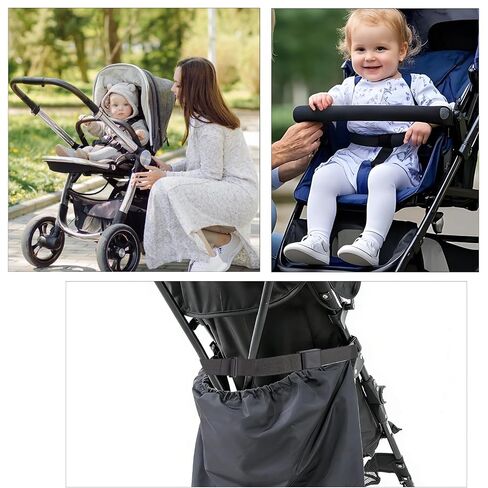 2 Pack Stroller Seat Adjustment Strap Pram Sit Up Seat for Universal Upright Back Support Tension Stroller Seat Child Baby Strap for Babyzen Yoyo Pushchairs in Kuwait