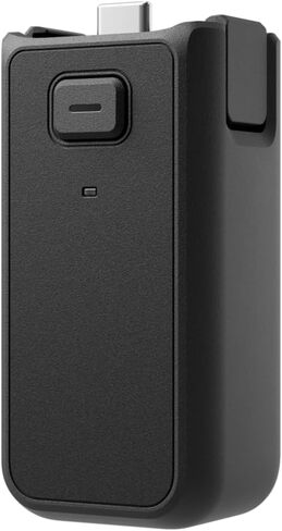 Genuine OEM Osmo Pocket 4 Battery Handle, 1080mAh Extends Runtime by 62% When Connected to Pocket 4, USB-C (USB 3.1 Compliant) for Audio, Hot-Swappable, Compatible with Pocket 4 and Pocket 3 in Kuwait