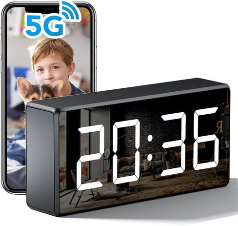 4K WiFi Camera 5G Indoor Security Nanny Cam for Monitor, Dog with Motion Detection, Night Vision in Kuwait