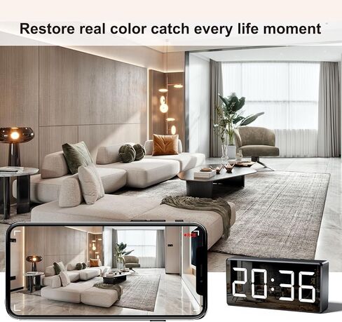 4K WiFi Camera 5G Indoor Security Nanny Cam for Monitor, Dog with Motion Detection, Night Vision in Kuwait