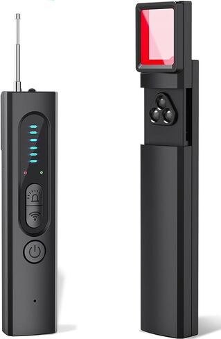 Nilone Hidden Camera Detector for Travel, Camera Detector Spy Camera Finder | 5 Levels Sensitivity 4 Modes Hidden Device Finder, Personal Privacy & Security Devices for Home,Hotel&Travel,Office,Vehicles in Kuwait