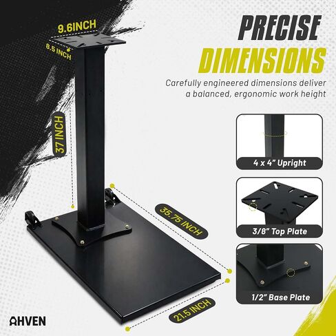 Heavy Duty Mobile Vise and Grinder Stand Set with Accessory Hangers, Steel Floor Pedestal for Bench Vise and Bench Grinder in Kuwait