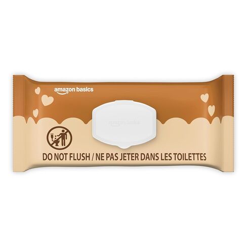 Amazon Basics Shea Butter Baby Wipes, Hypoallergenic, with Vitamin E and Aloe, 6.75 x 7.5 Inch, 810 Count (9 Packs of 90 Wipes Each) in Kuwait