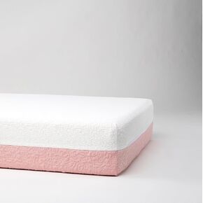 Crib Mattress 6", 2-Stage Certified Safe for Infant & Toddler 100-Day Trial | Firm Side for 0-12 Months, Soft Gel Memory Foam Side for 1-6 Years, Machine Washable Cover, Fits Standard Crib & Toddler Bed in Saudi Arabia