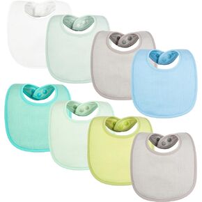 Tiny Twinkle Baby Feeding Bibs - Waterproof and Absorbent Infant Drool and Feeding Baby Bibs in Kuwait