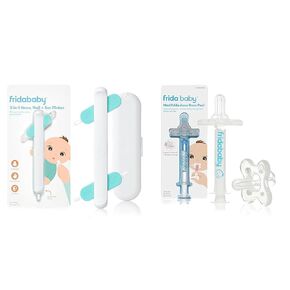 Frida Baby 3-in-1 Nose, Nail + Ear Picker + Frida Baby Medicine Pacifier, Medicine Syringe & Accu-Dose Pacifier in Kuwait