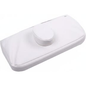 Salon Bed Pillow Oil-Resistant Salon Face Pillow Stain-Resistant Massage Table Headrest for Beauticians, White-A in Kuwait