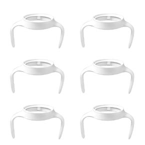 6Pack Baby Handles for MAM Bottles, Ergonomic Non-Slip Bottle Grips for Self-Feeding, Fits MAM Bottle 5oz, 9oz & 11oz, BPA-Free Trainer Accessories in Kuwait
