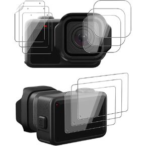 9 Pack Screen and Lens Protector Compatible with GoPro MISSION 1 Pro/MISSION 1, 3 Tempered Glass Rear Screen Films, 3 Tempered Glass Lens Covers,3 PET Front Screen Films, HD Clear Anti-Scratch in Saudi Arabia