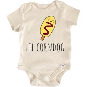 Corndog Carnival - Baby Boy Girl Clothes Infant Bodysuit Funny Cute Newborn in Kuwait