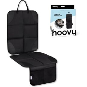 Hoovy Car Seat Protector, Non-Slip Backing, Universal Fit, Lightweight, 18x50 Inch, Black in Kuwait