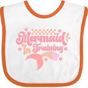 inktastic Mermaid in Training Baby Bib in Kuwait