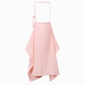 Muslin Nursing Cover Up for Breastfeeding, 41"x28" Cotton Muslin Breastfeeding Covers for Nursing, Full Coverage Breast Feeding Covers, Pumping Cover Oeko-TEX Designed in France - Pink Floral in Kuwait