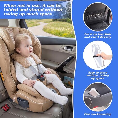 3 Pcs Car Seat Sun Shade Cover Car Seat Shade Shields Cooling Universal Reflective Heat Protector Cover for Heat Temperature, UV Sunlight, Summer Protection, Travel Accessories in Kuwait
