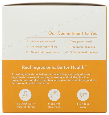 Just Ingredients Orange Pineapple Electrolyte 20ct, 0.29 OZ in Kuwait
