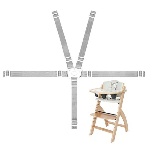 High Chair Straps Replacement for Abiie Beyond Junior High Chair, 5-Point Adjustable Harness Straps, Easy to Install Belt, High Chair Accessory in Kuwait
