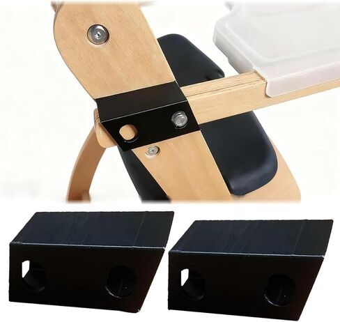 2-Pack Tray Brackets Compatible with Abiie Beyond Junior Y Highchair for Enhanced Stability and Secure Fit.One on The Left and One on The Right in Kuwait