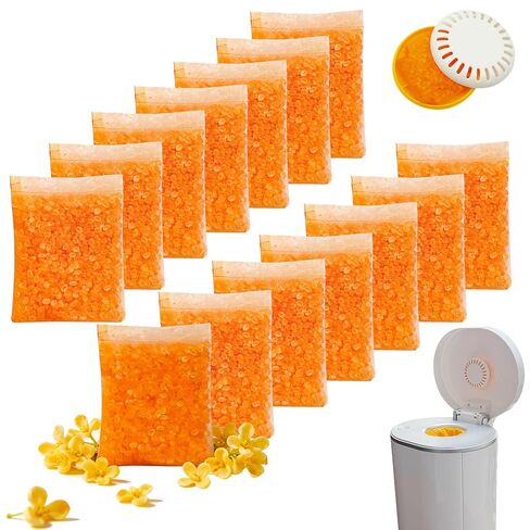 14 Pack Diaper Pail Odor Absorber Refills for Munchkin Step and Pall Diaper Pails, Odor Eliminator Filter Refills for Puck Baking Soda Cartridge (Lavander) in Kuwait