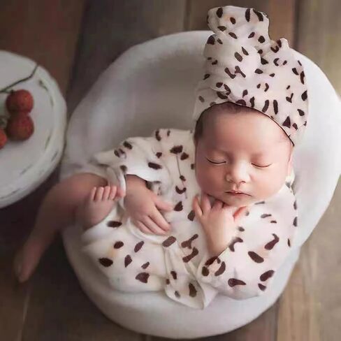 & Adjustable Newborn Bathrobe Newborn Photography Bathrobe Soft Sleepsuit for Different Body Types of Babies Gift Warm in Kuwait