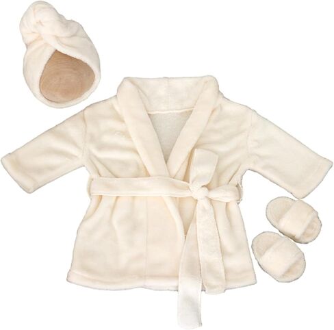 & Adjustable Newborn Bathrobe Newborn Photography Bathrobe Soft Sleepsuit for Different Body Types of Babies Gift Warm in Kuwait