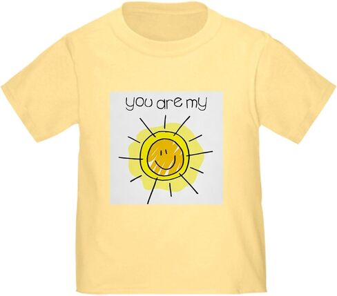 CafePress You are My Sunshine Toddler T Shirt Cute Toddler Graphic Tee, 100% Cotton in Kuwait