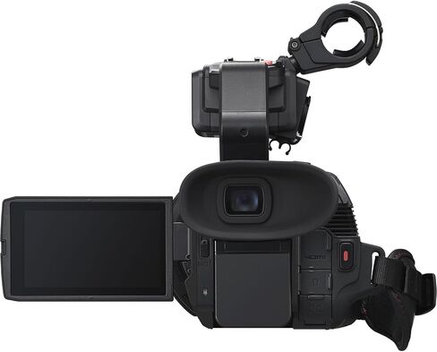 Panasonic HC-X2100 UHD 4K 3G-SDI/HDMI Pro Camcorder + 2PC 64 GB Memory + Handle Unit + Camera Carrying Case + Hand Grip Tripod + Deluxe Cleaning Kit + More (17pc Bundle) in Kuwait