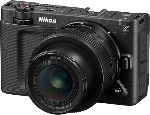 Nikon ZR Cinema Camera 6K Full-Frame with 24-50mm Lens Kit, RED Color Science, Deco Gear Photography Bag, Microphone, Monopod, 128GB Memory Card, Software & Accessories, USA Warranty in Kuwait