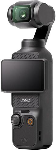 DJI Osmo Pocket 3 Vlog Combo, Vlogging Camera with 1'' CMOS & 4K/120fps for YouTube, Mic Mini Transmitter (Infinity Black) Bundle + 128GB Memory, Software, Spider Tripod, Pouch in Kuwait
