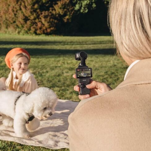 DJI Osmo Pocket 3 Capture More Combo with 4K/120fps Video and 3-Axis Stabilization Vlogging Camera + 64GB Memory Card + Wireless Lavalier Microphone + More (Creator Bundle) in Kuwait