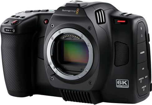 Blackmagic Design Cinema Camera 6K for L Mount (BM-CINECAM60KLFL) Bundle with NPF550 Battery + Cleaning Kit in Kuwait