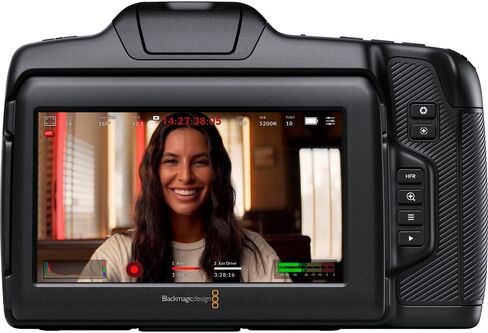 Blackmagic Design Cinema Camera 6K for L Mount (BM-CINECAM60KLFL) Bundle with NPF550 Battery + Cleaning Kit in Kuwait