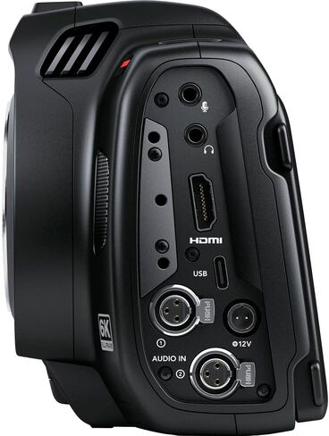 Blackmagic Design Cinema Camera 6K for L Mount (BM-CINECAM60KLFL) Bundle with NPF550 Battery + Cleaning Kit in Kuwait