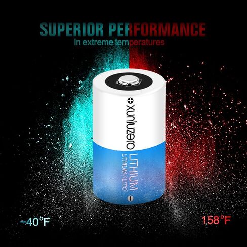 CR2 3V Lithium Batteries (4-Pack) CR2 3 Volt 1000mAh High Power Battery Long-Lasting for Video and Photo Cameras Lighting Equipment and More in Kuwait