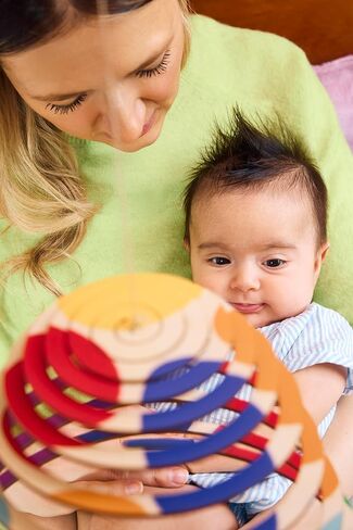 LOVEVERY, The Newborn Gift Set, Play Gym with Sensory Strands and Looker Play Kit, Baby Development Essentials, Ages 0+ in Kuwait