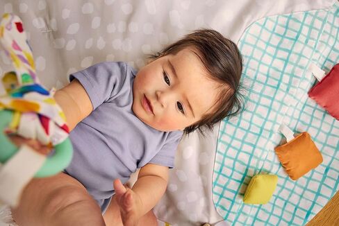 LOVEVERY, The Newborn Gift Set, Play Gym with Sensory Strands and Looker Play Kit, Baby Development Essentials, Ages 0+ in Kuwait