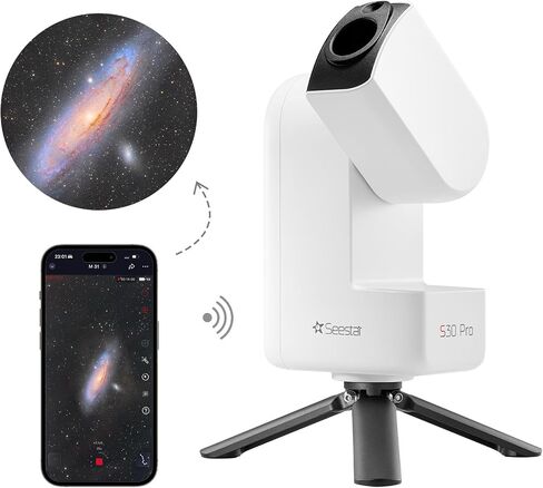 Seestar S30 Pro Smart Telescope Bundle with TH10 Head & TC20 Tripod, EQ Mode Supported in Kuwait