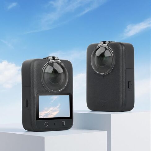 One-Piece Lens Protector For DJI OSMO 360 Integrated Lens Cover Panoramic Camera Scratch-Resistant Protective Cover in Kuwait
