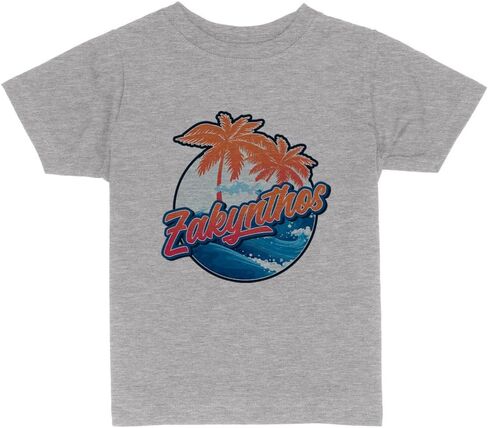 Tropical Zakynthos Toddler Kids T-Shirt in Kuwait