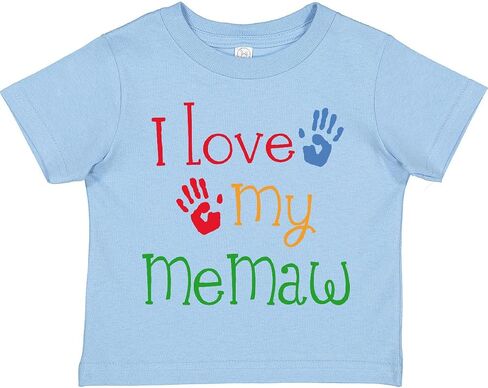 inktastic I Love My Memaw Toddler T-Shirt in Kuwait