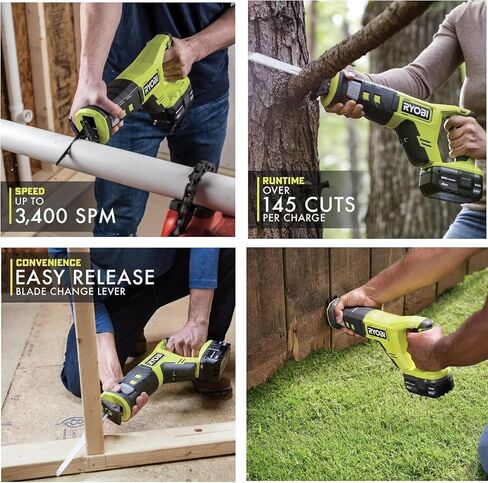 18V Reciprocating Saw Kit with 2 Batteries, Charger & Bag in Kuwait